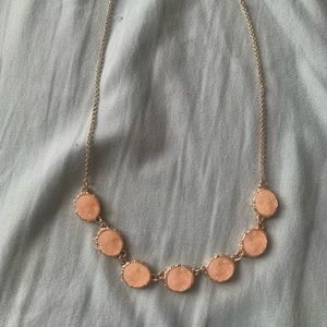Short gem necklace